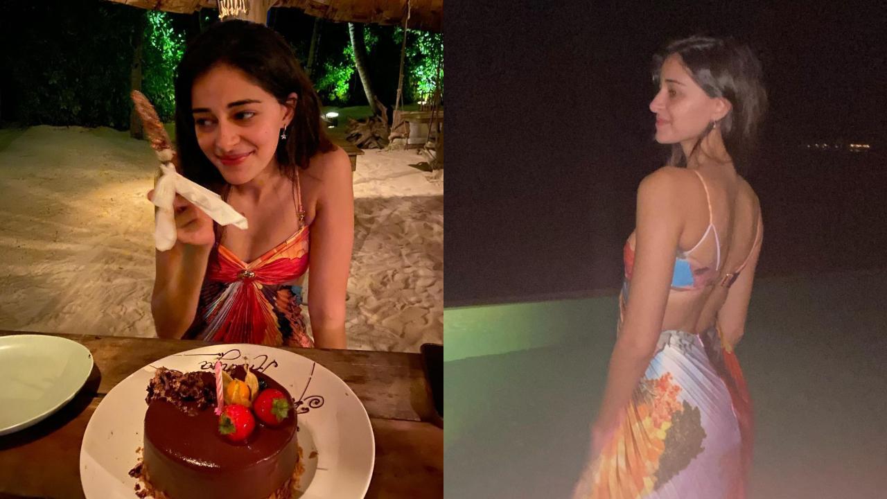 Ananya Panday shares glimpses from her 25th birthday in Maldives, netizens say 'Aditya Roy Kapur is the photographer'