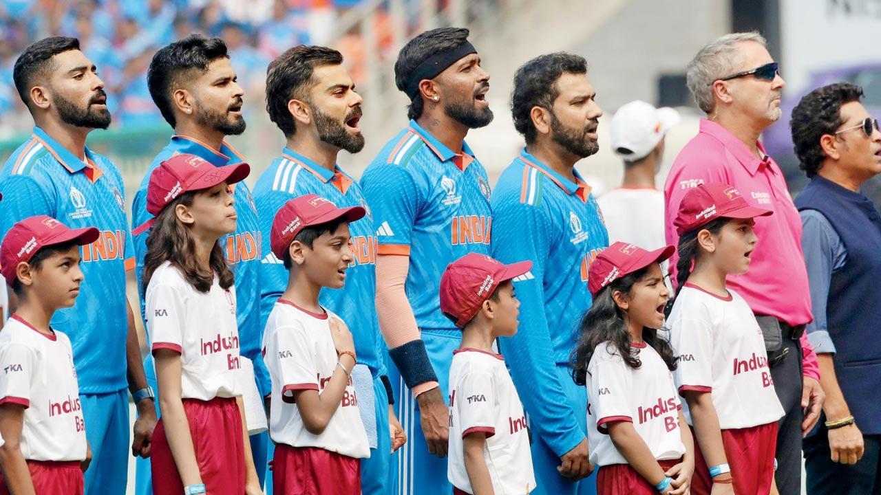 ICC World Cup 2023, IND vs PAK: National anthem, a big goosebumps moment!