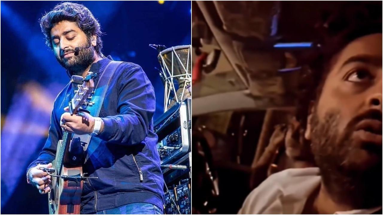 Arijit Singh loses calm after fan chases his car for a selfie; watch