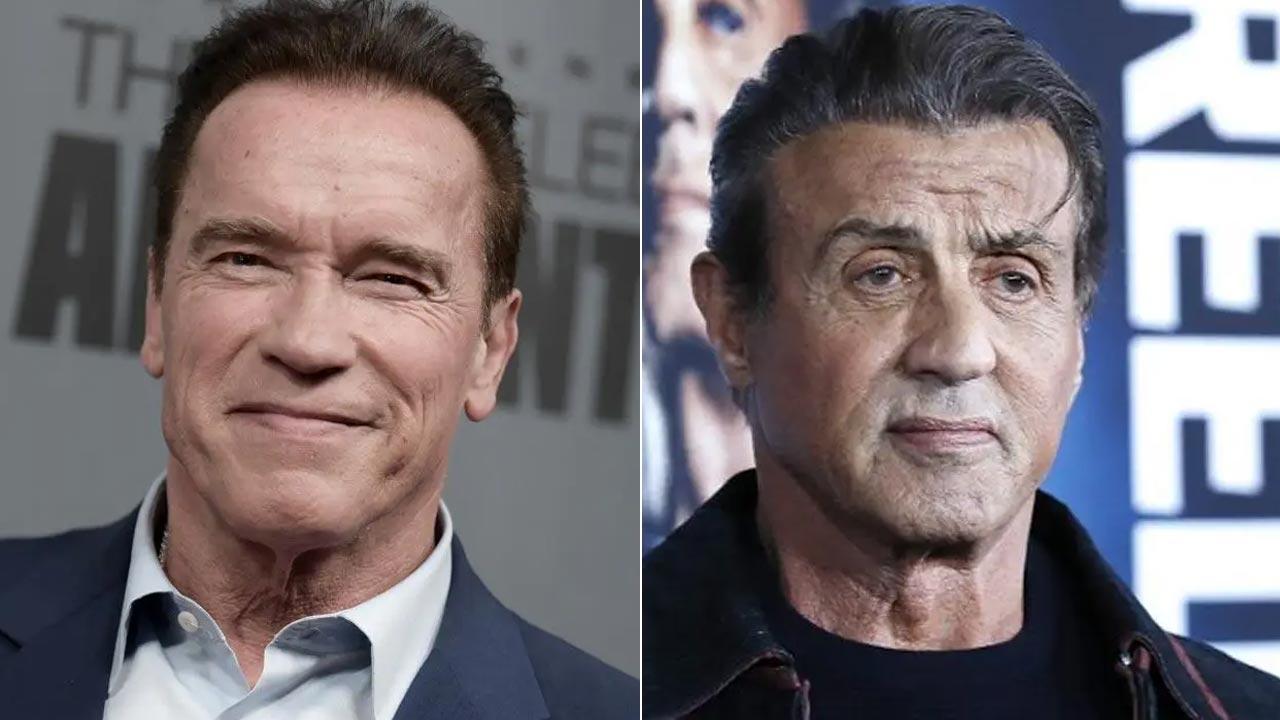 Arnold Schwarzenegger, Sylvester Stallone recall old feud