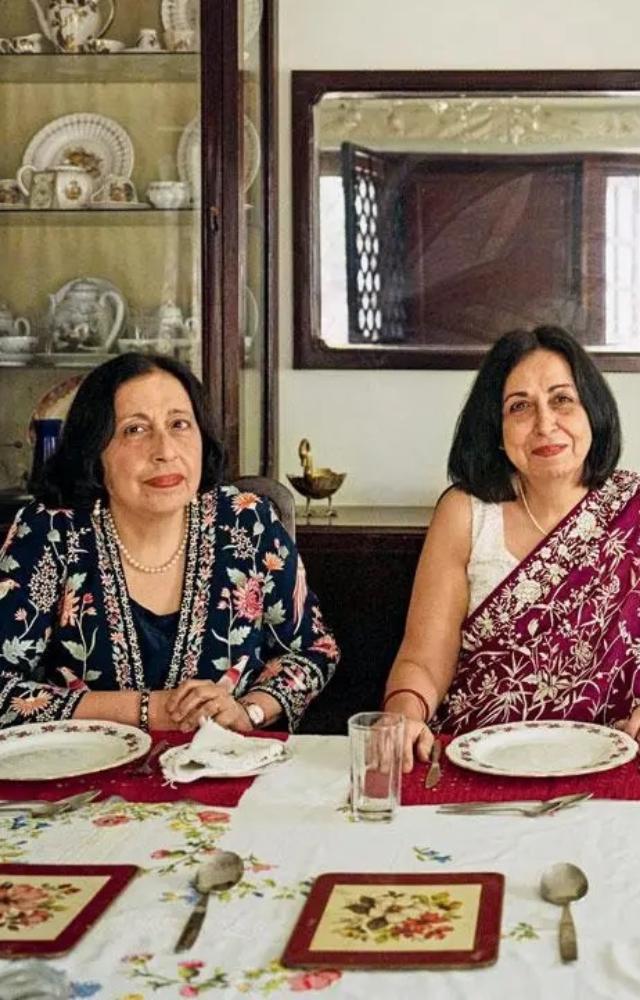 Women don Parsi Gara sarees to pose for the upcoming photo exhibition – ‘Threads of Ashdeen` in Colaba
