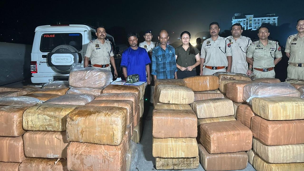 Assam: Nearly 2,650 kg ganja seized, 5 held in separate operations