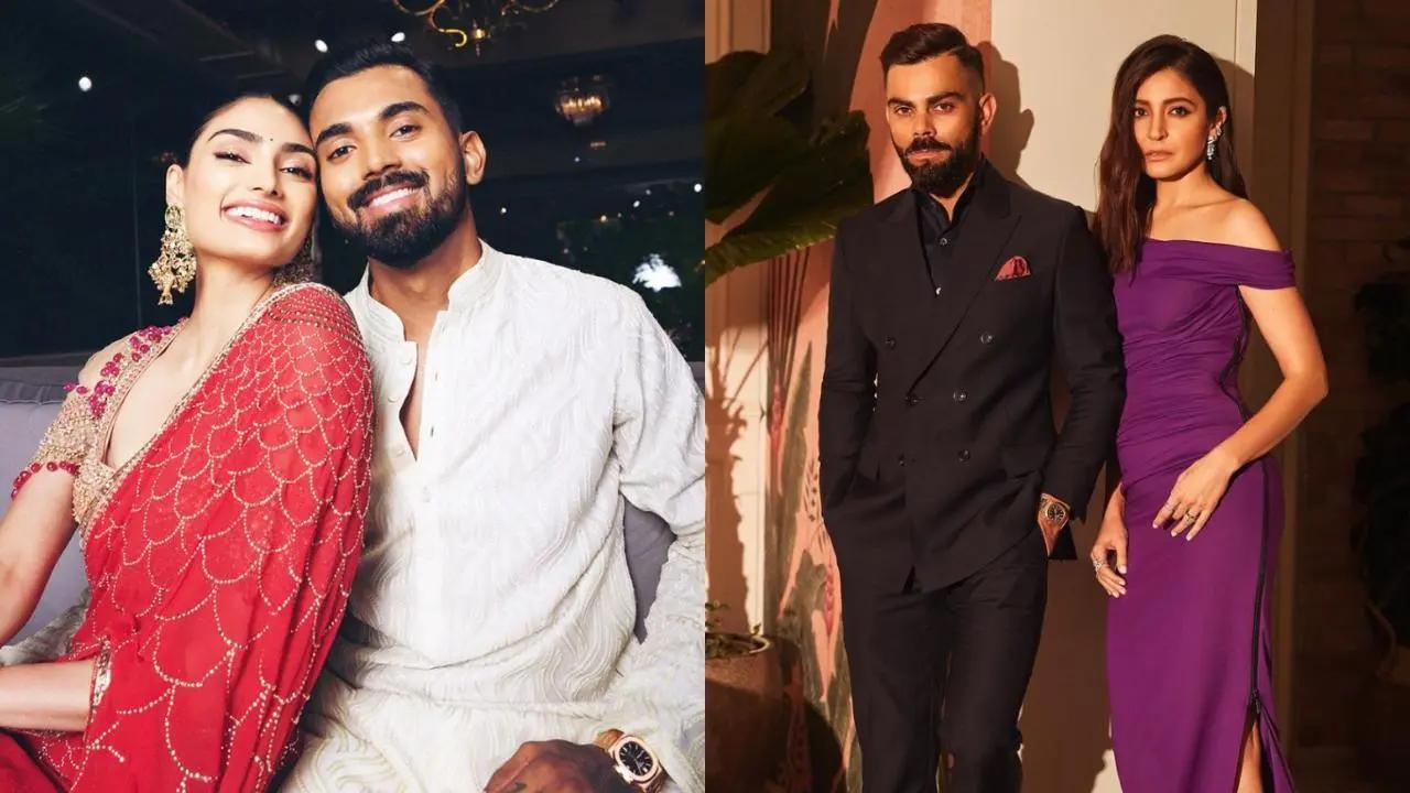 Anushka Sharma and Athiya Shetty, spouses of Virat Kohli and KL Rahul respectively took to their social media handles to celebrate their partnership amid ICC World Cup 2023. Read more