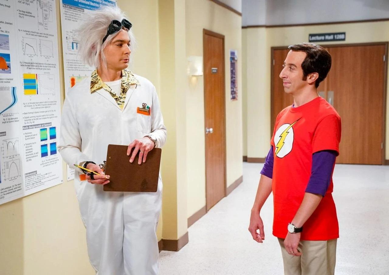 Big Bang Theory (Season 12) 
In the final Halloween episode of the show, the gang decides to dress up for work and host a party later at Leonard and Penny's house. At work, Howard surprises everyone when he dresses up as Sheldon and imitates him. While Sheldon does not get it as first, it later dawns on him when Leonard points it out to him. However Sheldon is left hurt on seening everyone laugh at Howard's impression of him. When Sheldon's girlfriend tells Bernadette to get Howard to apologise she refuses saying it was her idea as well. Later, Amy and Sheldon get back at Howard and Bernadette by dressing up like them and making fun of them