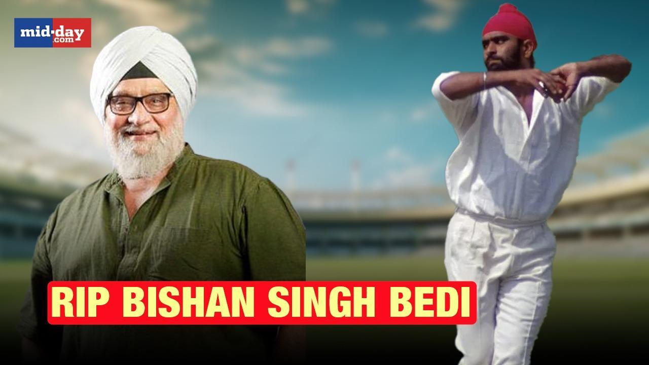 Former Indian spin legend Bishan Singh Bedi passes away at 77