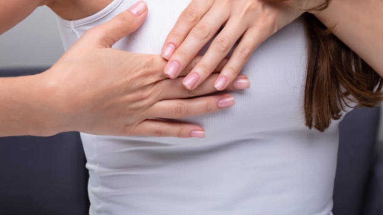 Follow these easy steps for a breast self-exam at home