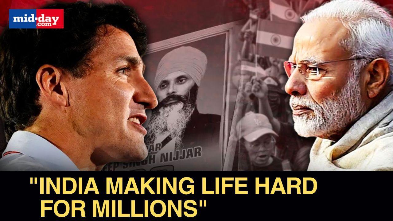 Canadian PM Trudeau says 'India making life hard' amid worsening ties