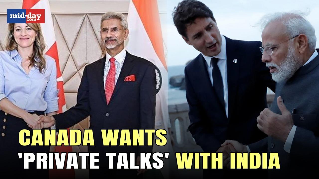 Canadian foreign minister reveals Canada wants 'private talks' with India 