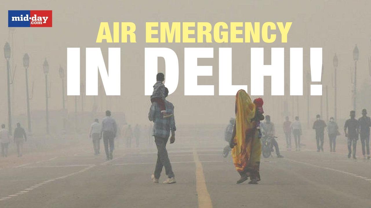 Air quality worsens in Delhi as winter arrives| AQI