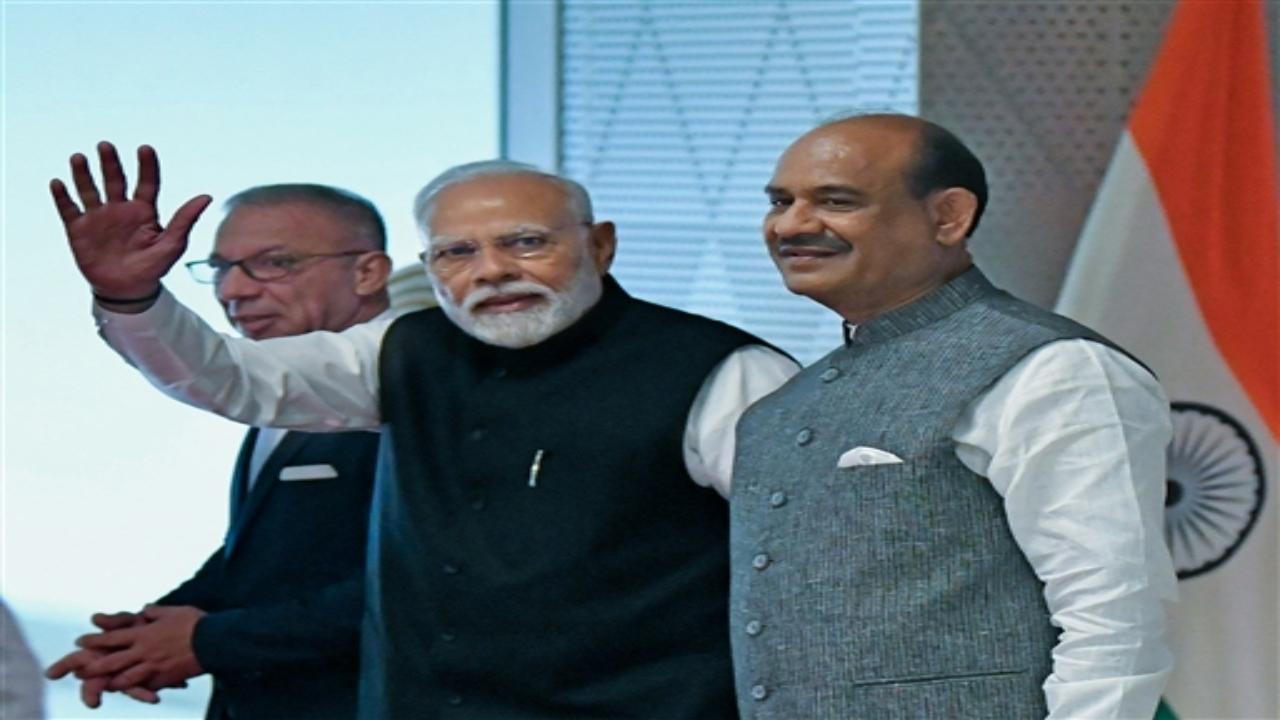 Amid the ongoing Israel-Hamas conflict, Prime Minister Narendra Modi on Friday said terrorism anywhere in the world and in any form is against humanity and asserted that it is time for peace and brotherhood and to move forward while walking together.