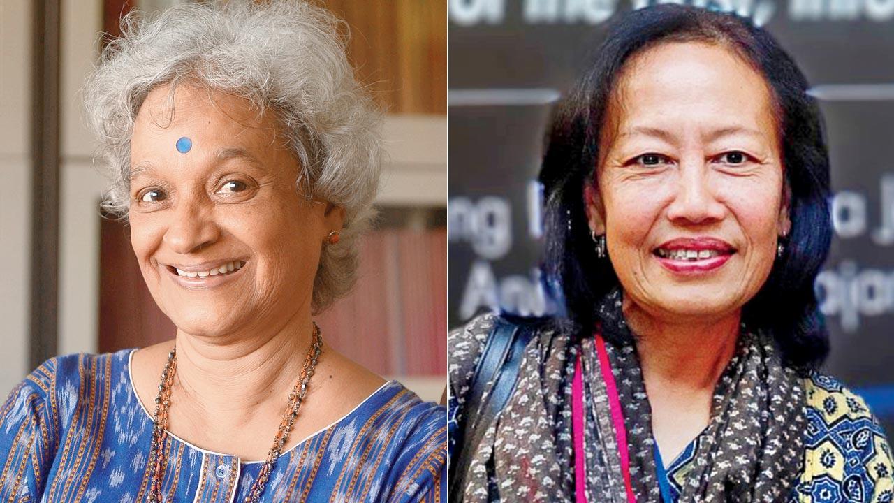 Writer C S Lakshmi and Mamang Dai