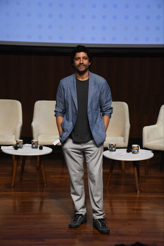 Farhan Akhtar looked sharp in his outfit