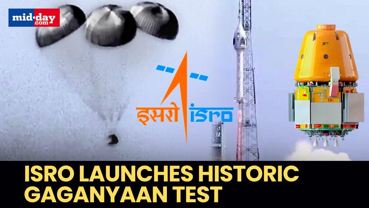 Gaganyaan Mission: ISRO successfully launches test flight for Gaganyaan 