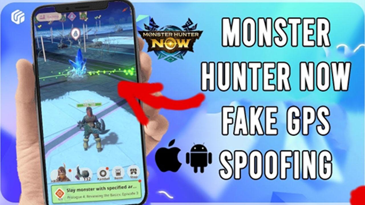 Monster Hunter Now Fake GPS: Spoof Location With Joystick iOS and Android