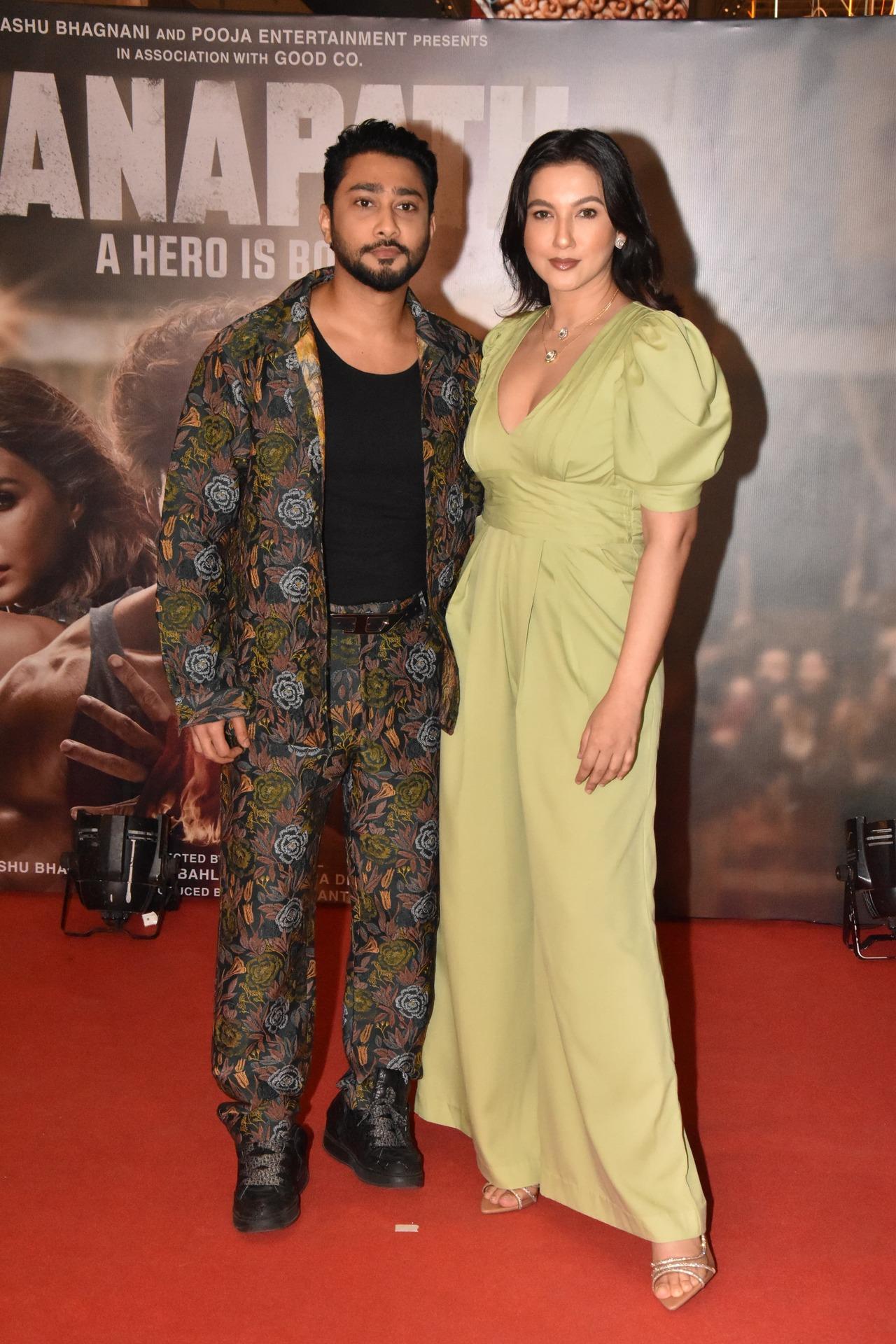 New parents in town Gauahar Khan and Zaid Darbar pose together