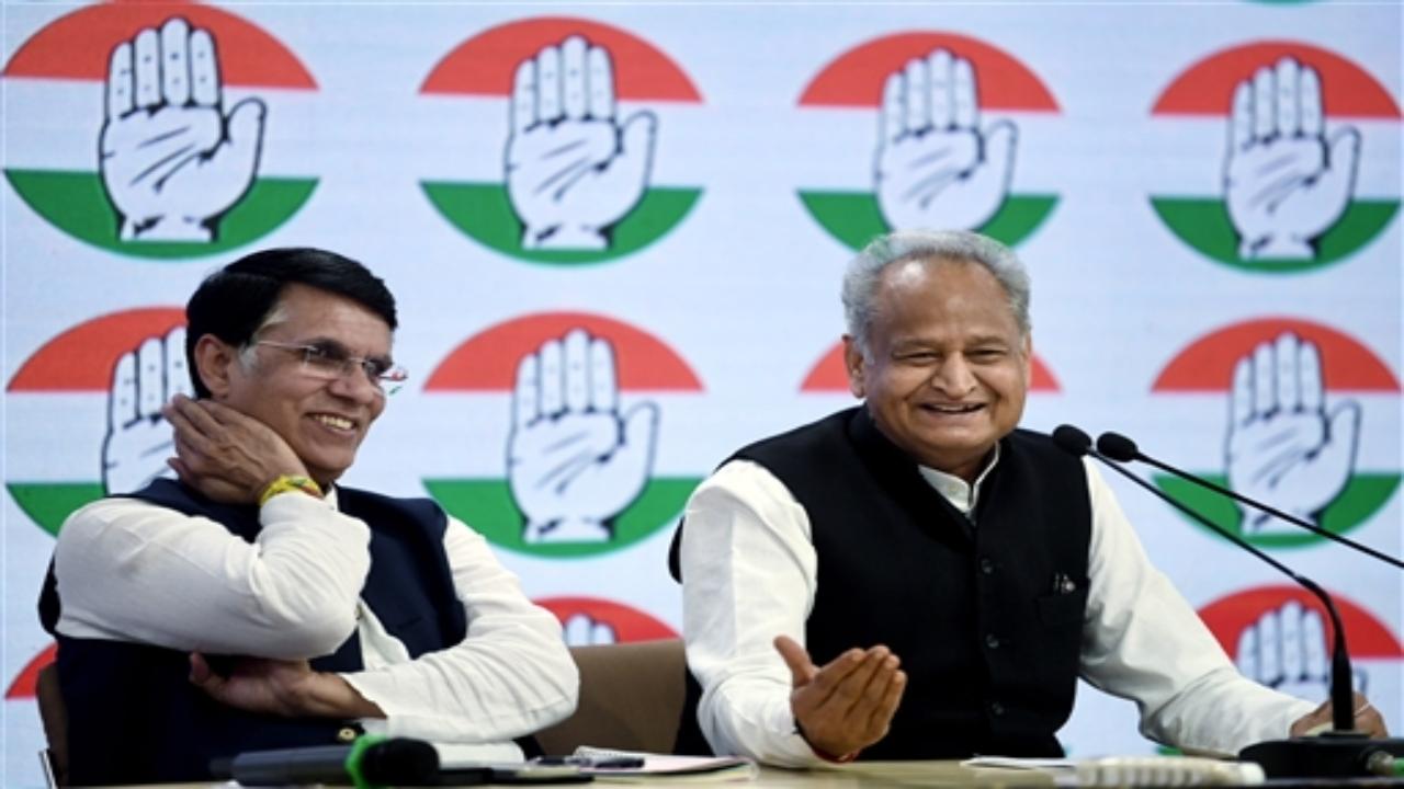 Rajasthan Chief Minister Ashok Gehlot on Thursday said he wants to leave the state's top post but the post is not leaving him and probably may not leave him in future