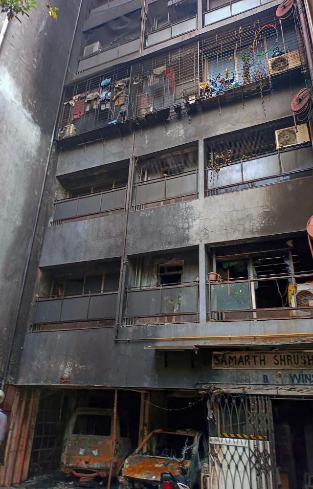 Mumbai: Goregaon fire devastation