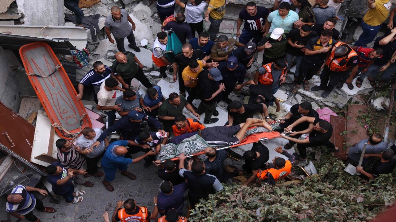 Israeli air raidshave targeted the Jabalia camp, one of the most crowded camps in Gaza, and left more than 50 people dead.