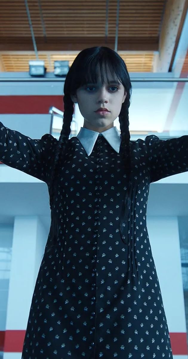 All the rage this year, dressing up like Wednesday Addam is a look that's bound to kill