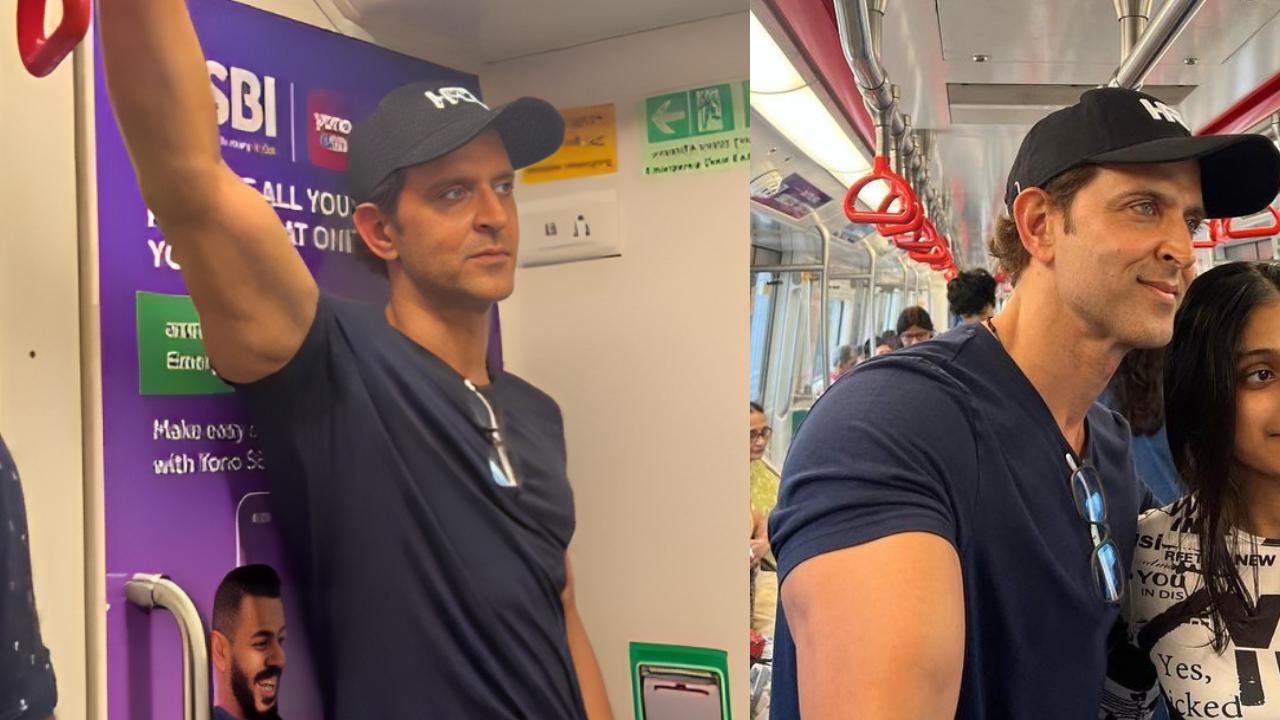 Hrithik Roshan made a few special Mumbaikars super happy today as he rode the metro to work! Read More