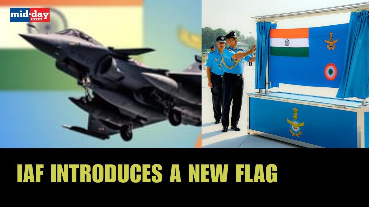 Indian Air Force Day 2023: Indian Air Force unveils its new ensign
