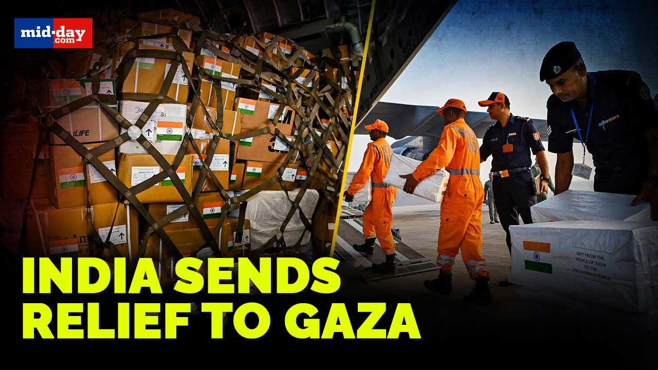 Israel-Hamas Conflict: India sends IAF flight carrying relief material to Gaza