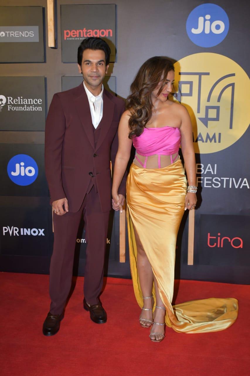 Rajkummar Rao and Patralekha exuded couple goals as they attended the event
