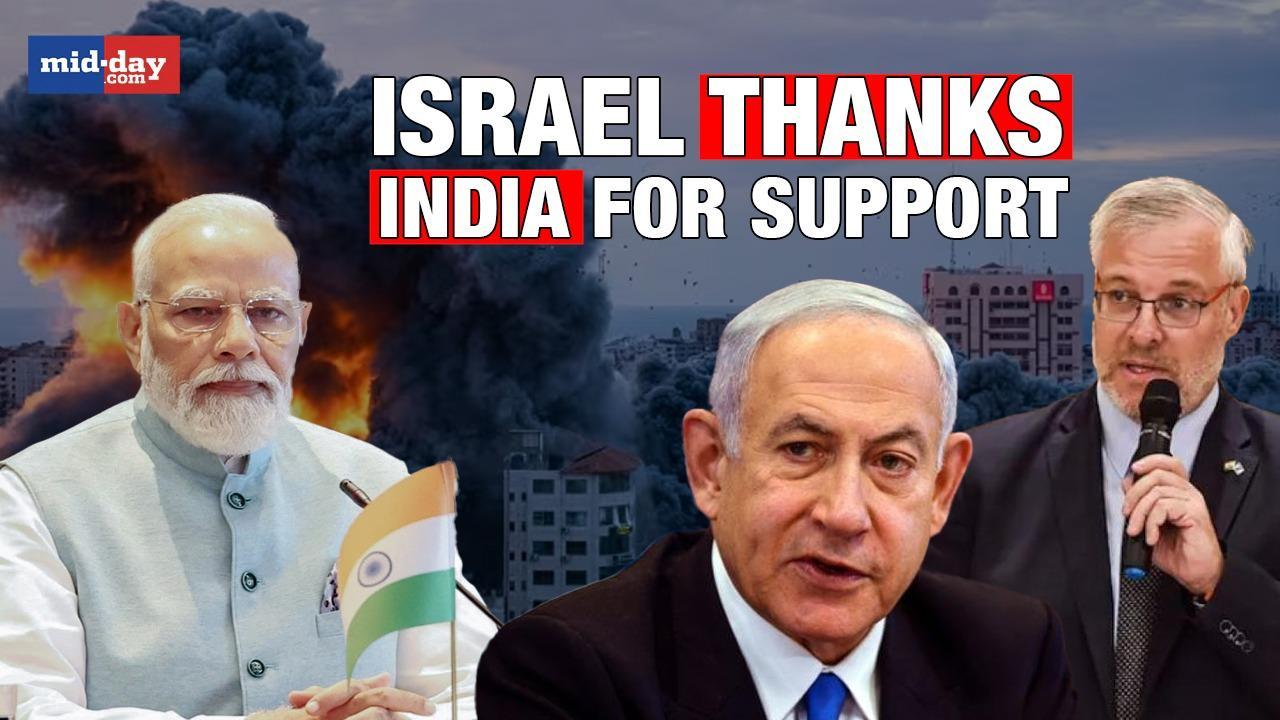 Israeli envoy thanks India for support amid Israel-Palestine conflict