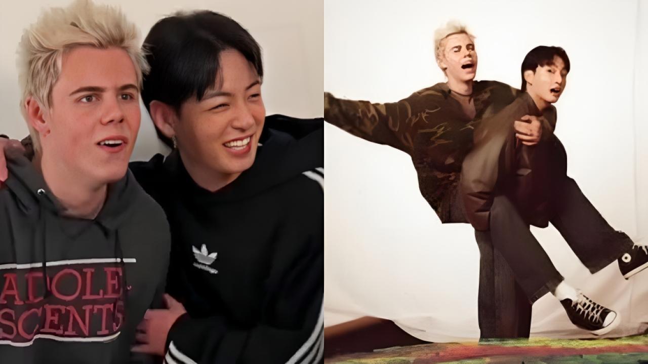 BTS: Jungkook gets tricked into eating a spoonful of Vegemite by Kid Laroi; says, 'I will take revenge'