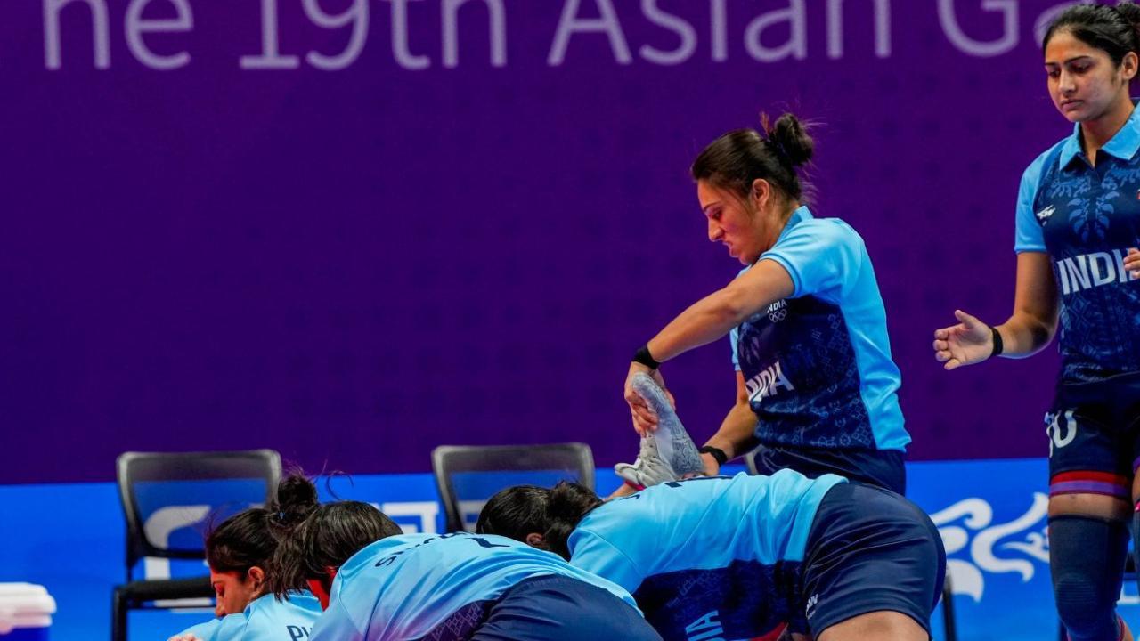 Asian Games: India play out 34-34 draw against Chinese Taipei in women's kabaddi