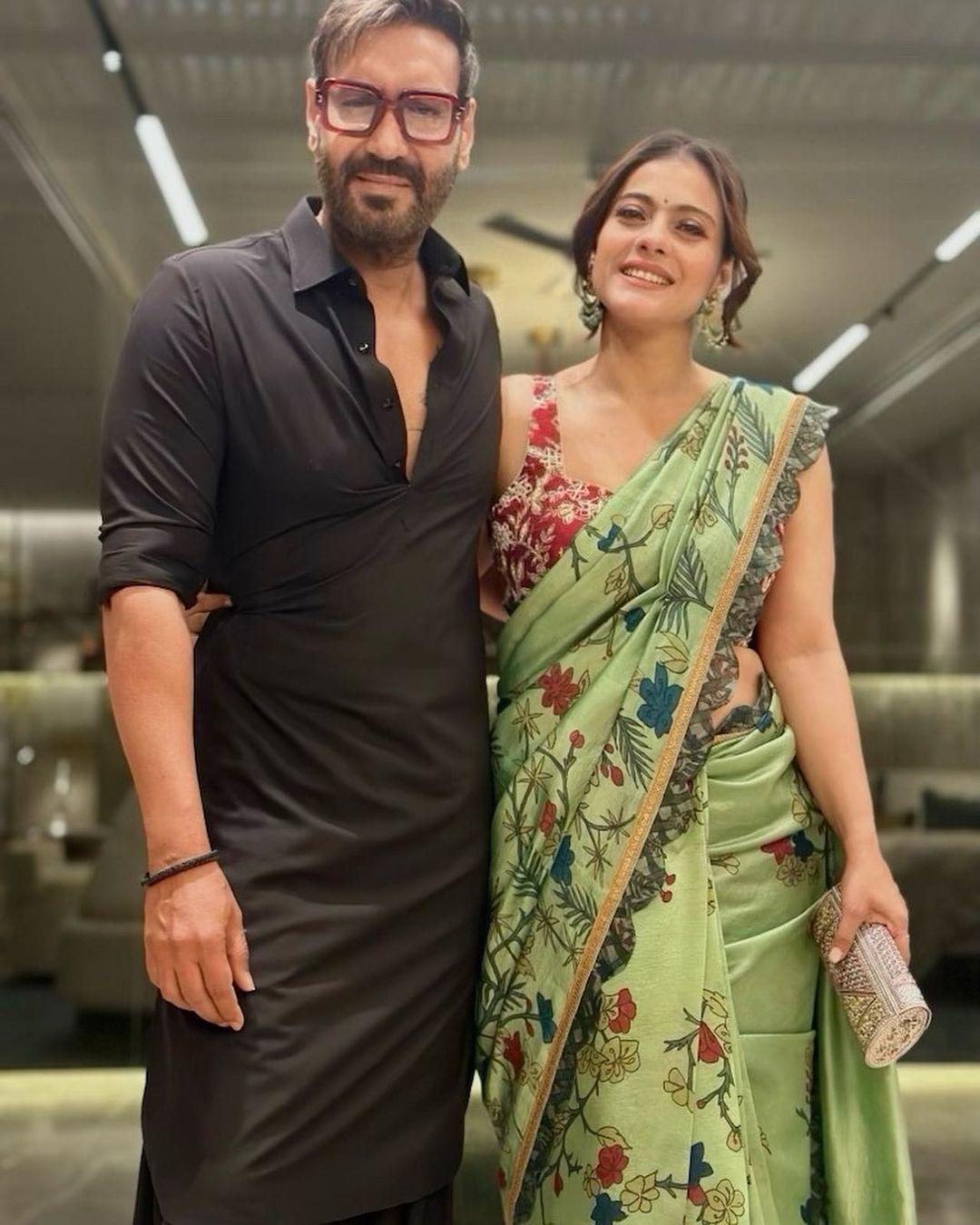 Kajol's life took a beautiful turn when she married Ajay Devgn, and together, they welcomed two wonderful children into their family.