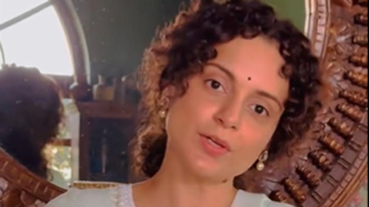 Kangana Ranaut requests fans to 'watch films in theatres' with family, friends