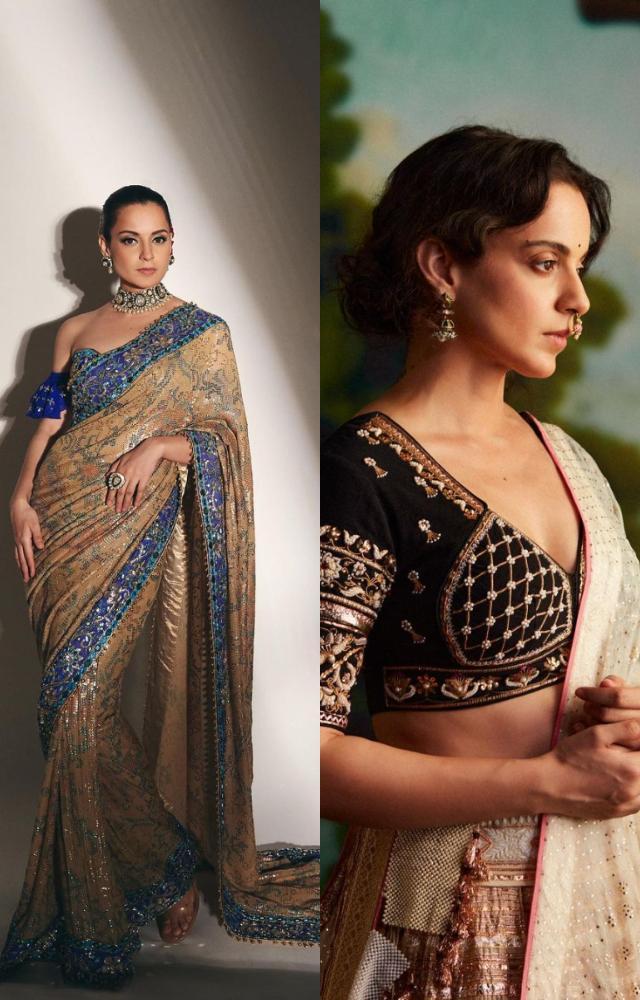 Navratri 2023: Kangana`s ethnic looks!