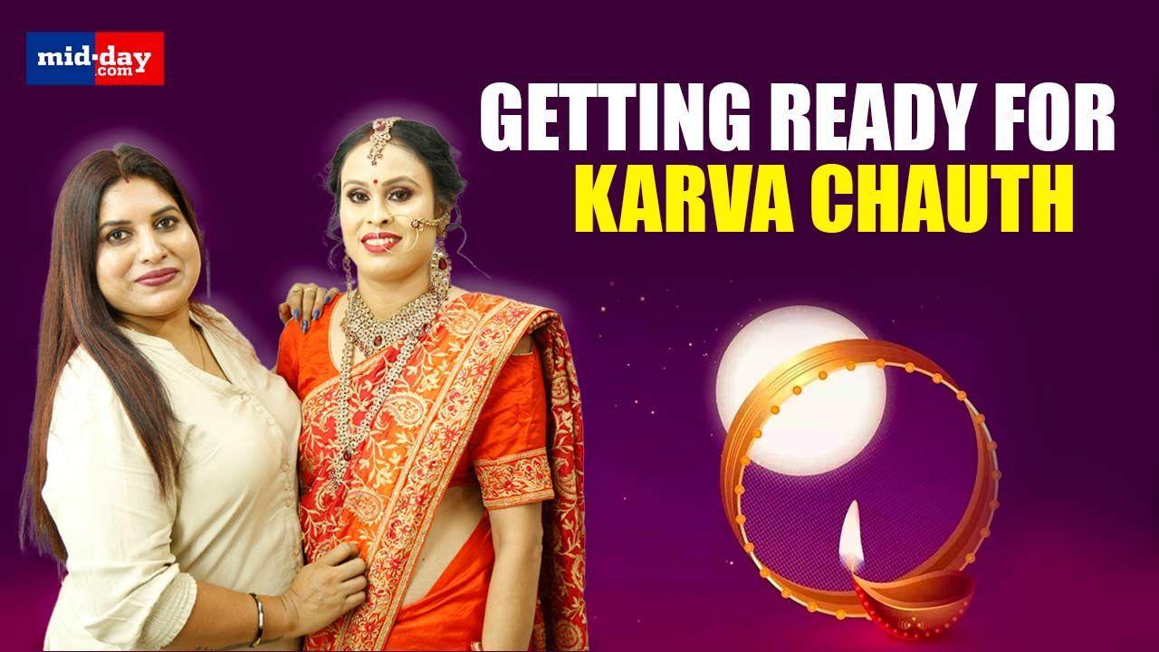 Karwa Chauth 2023: Step by step Karva Chauth makeup and dress look