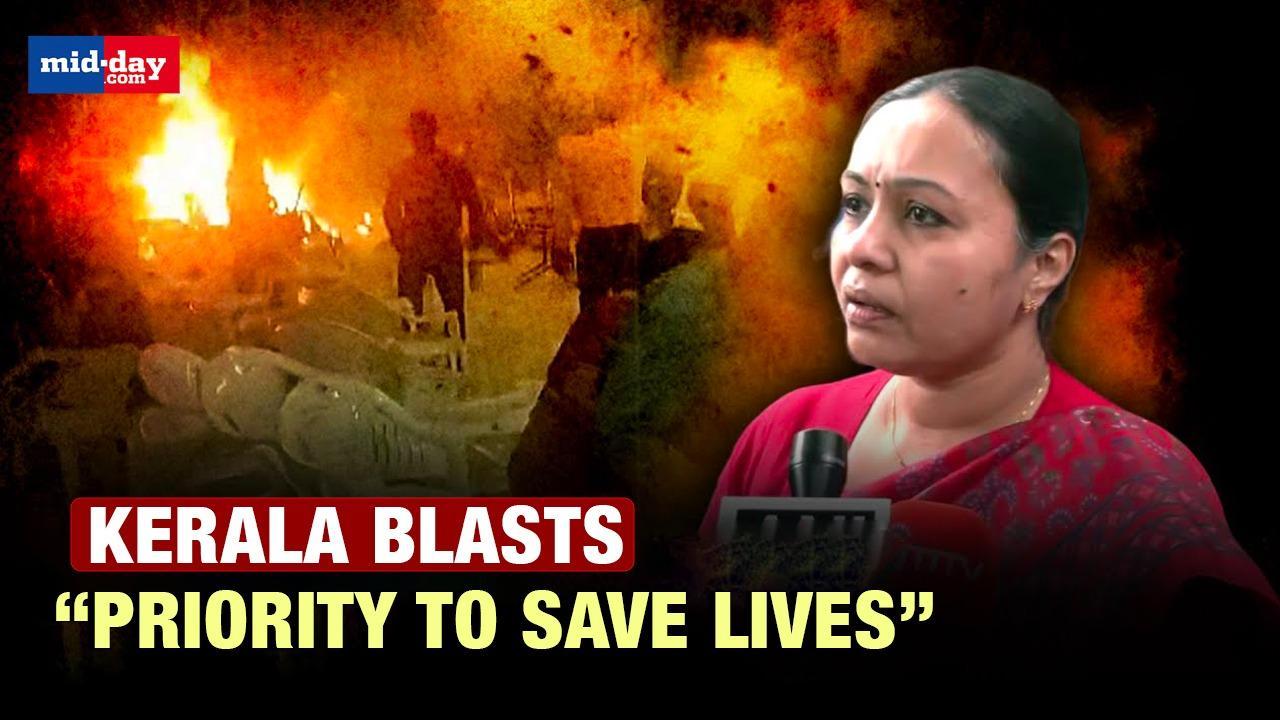 Kerala Blasts: State Health Minister Veena George gives an update