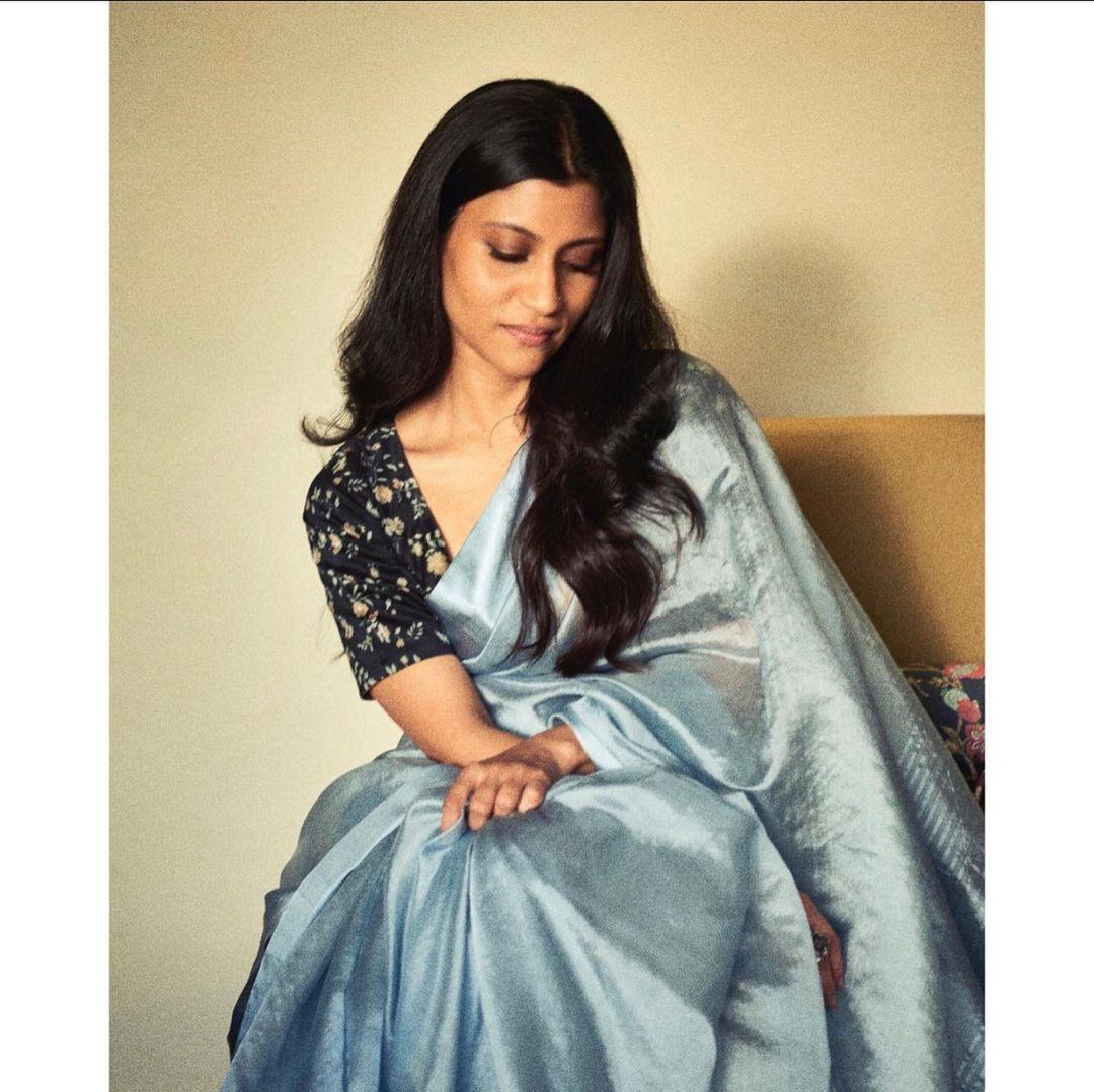 Konkona's outfit is a wonderful source of inspiration for anyone looking to embody the spirit of Navami with a touch of class.