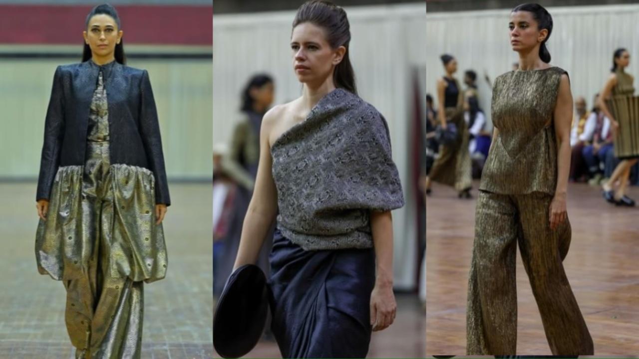 Lakme Fashion Week x FDCI 2023: Karisma Kapoor, Kalki Koechlin and Saba Azad grace the event in style
