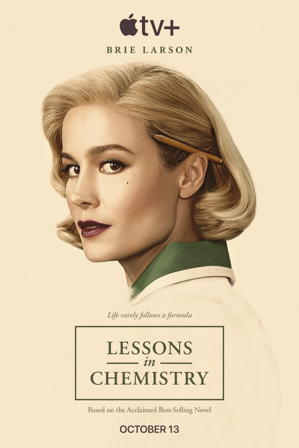 Lessons in Chemistry (October 13) - Streaming on Apple TV+*
Set in the 1950s, 
