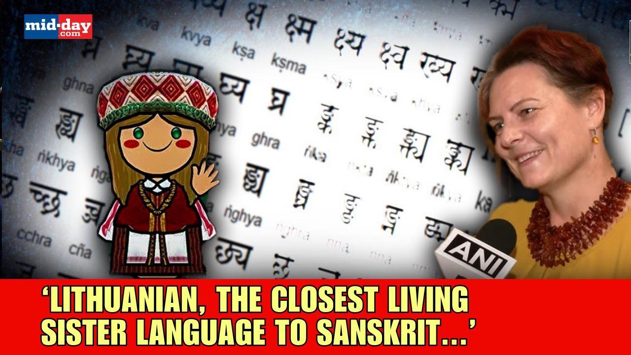 Lithuania envoy explores linguistic connections between Sanskrit, Lithuanian