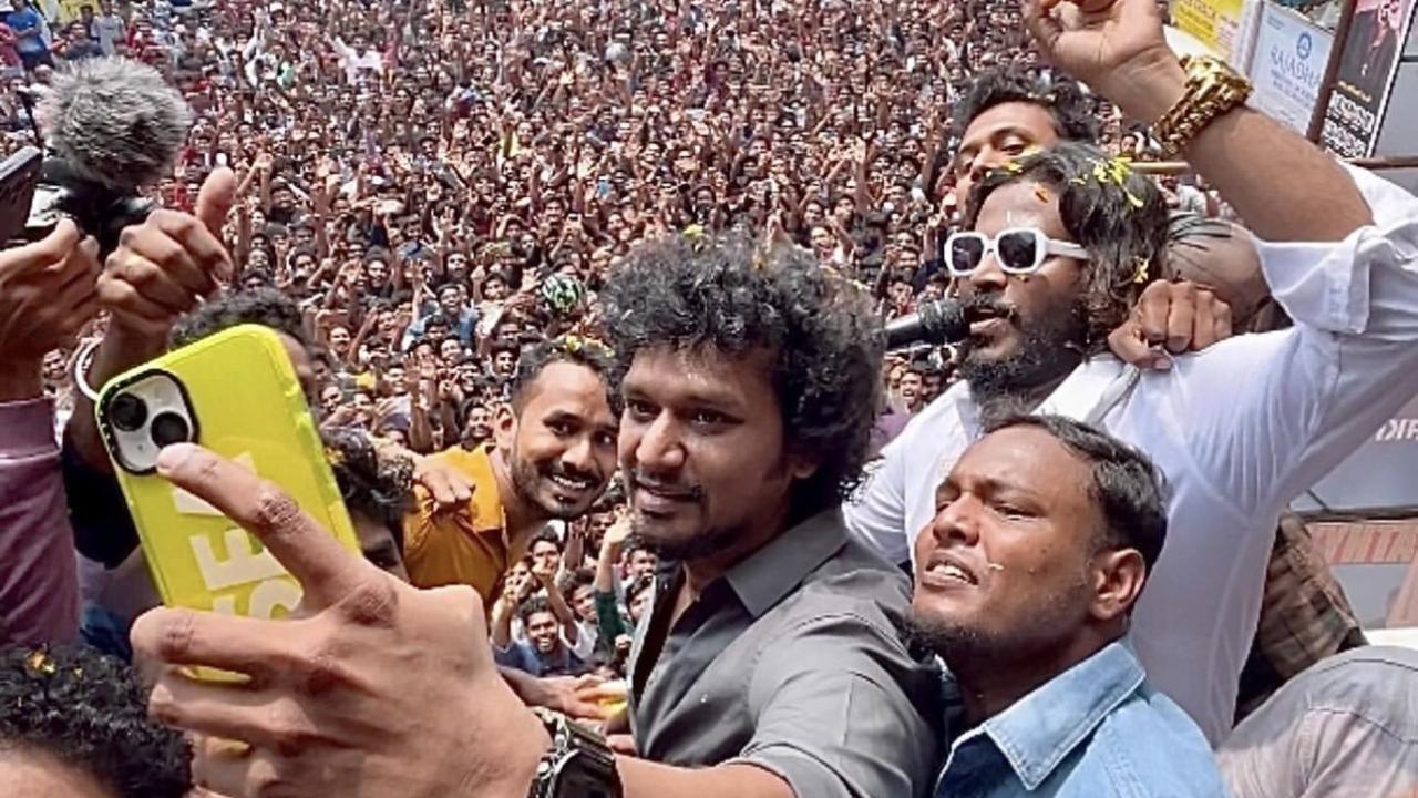 Director Lokesh Kanagaraj injured after fans go berserk at Palakkad