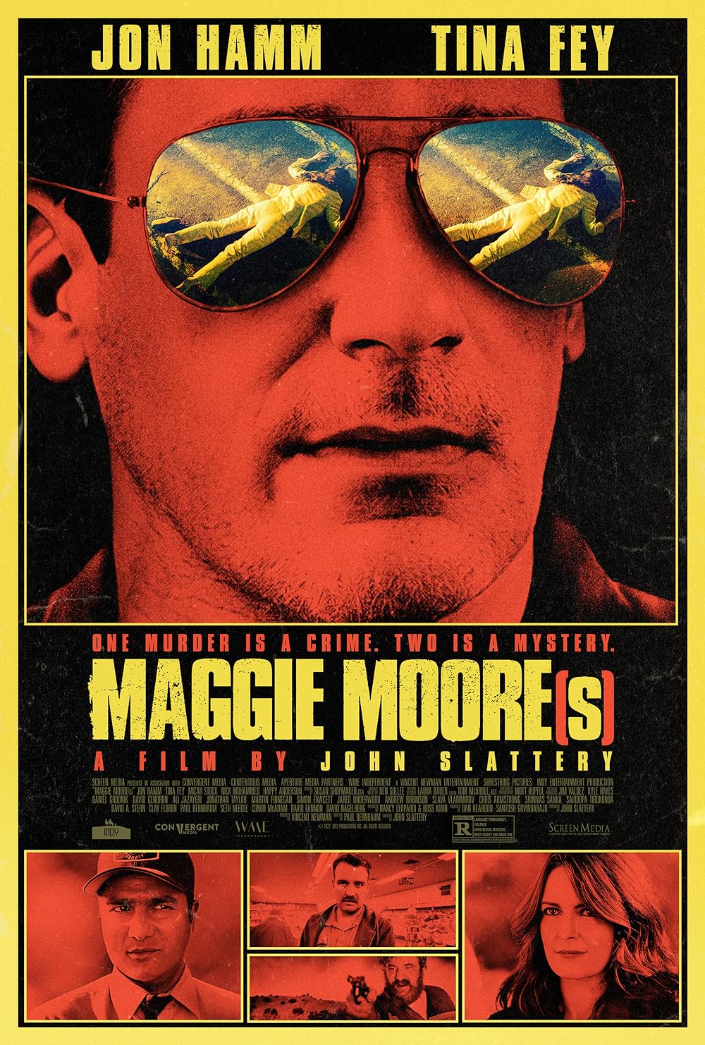 Maggie Moore(s) (October 20) - Streaming on Lionsgate PlayAn unsettling dual homicide shakes up a serene desert town, and Police Chief Jordan Sanders, played by Jon Hamm, is at the center of the mystery. Both victims share the name Maggie Moore, but seemingly have no other connections.