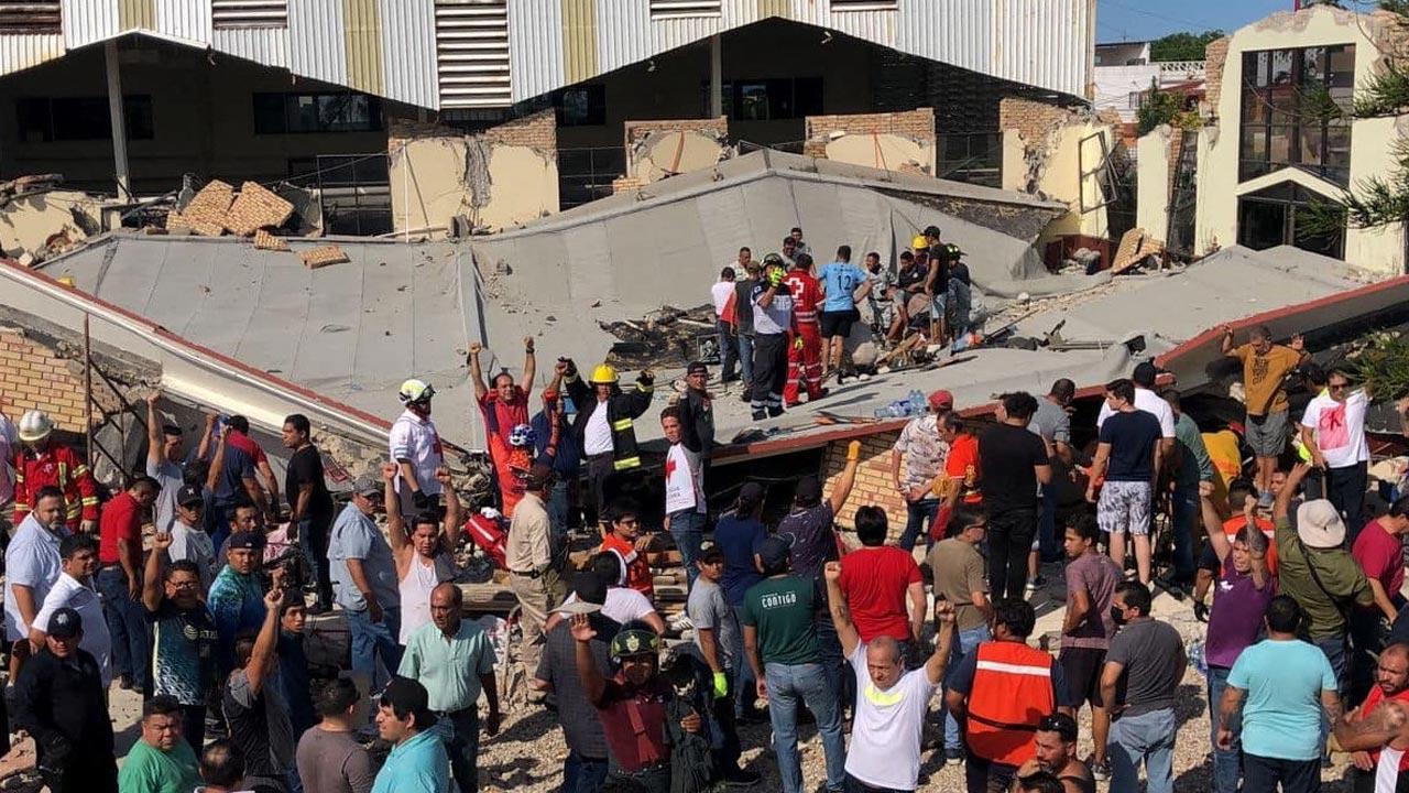 Roof of church collapses in northern Mexico, several dead: Officials