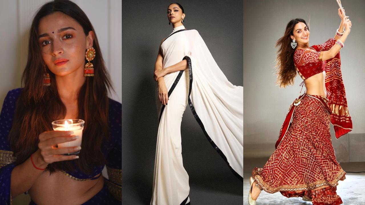 Navratri 2023: From Alia Bhatt to Deepika Padukone, Bollywood's ethnic glam