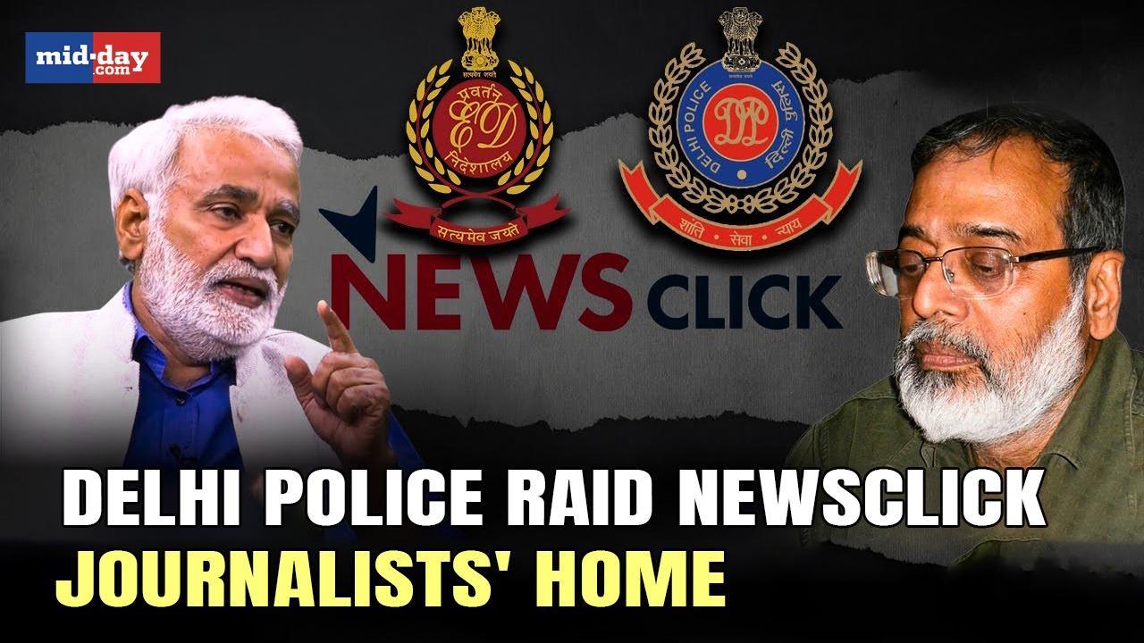 Delhi Police raid NewsClick journalists' homes amid China funding row