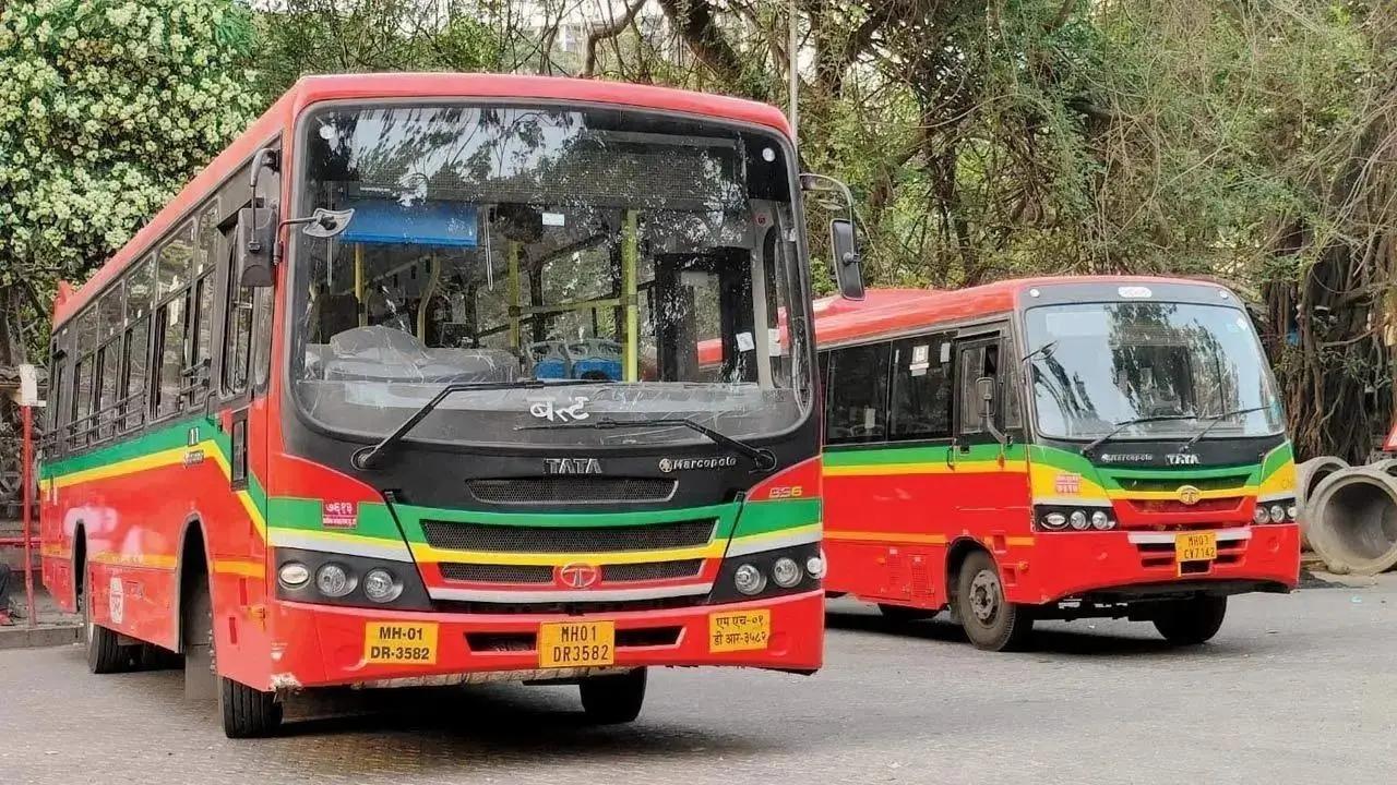 Mumbai: BEST buses diverted in Sion due to rainfall