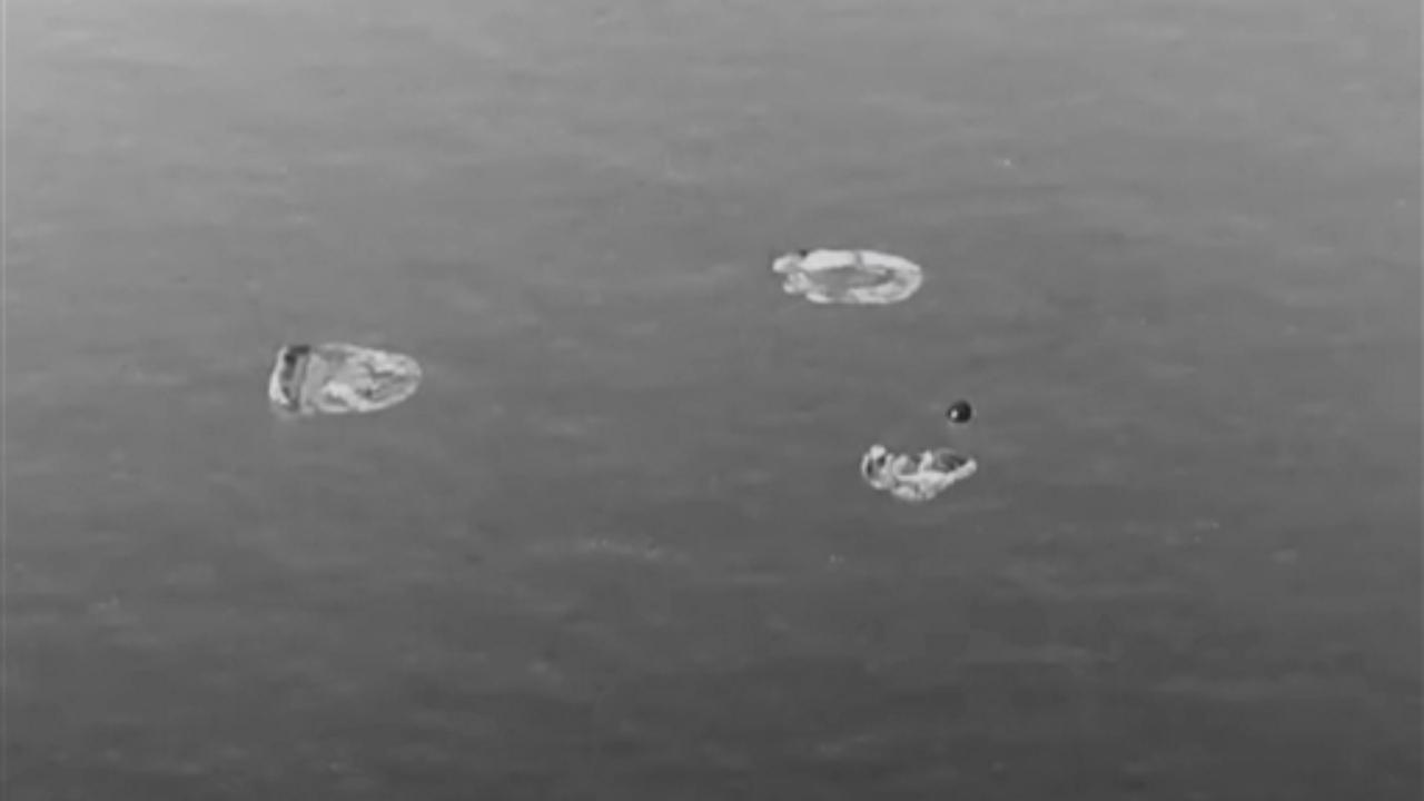 The payloads later splashed into the sea as planned, a development that witnessed jubilation
