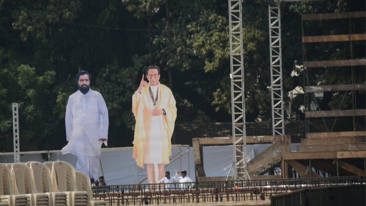 Earlier, both Senas (Shinde-led faction and Thackeray-led  faction) had applied for premission to hold Dussehra rally at Dadar's Shivaji Park