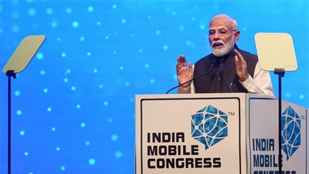 IN PHOTOS: Future is here and now, says PM Modi at 7th India Mobile Congress