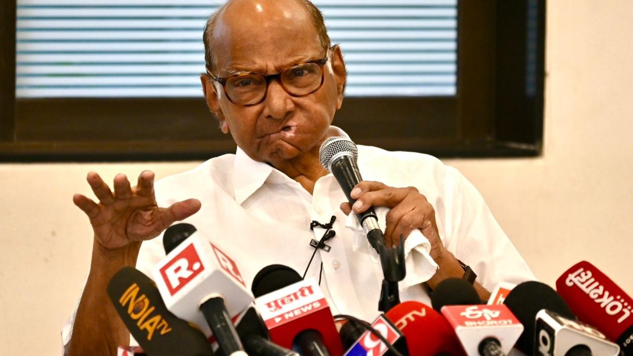 NCP chief Sharad Pawar also accused the central government of 