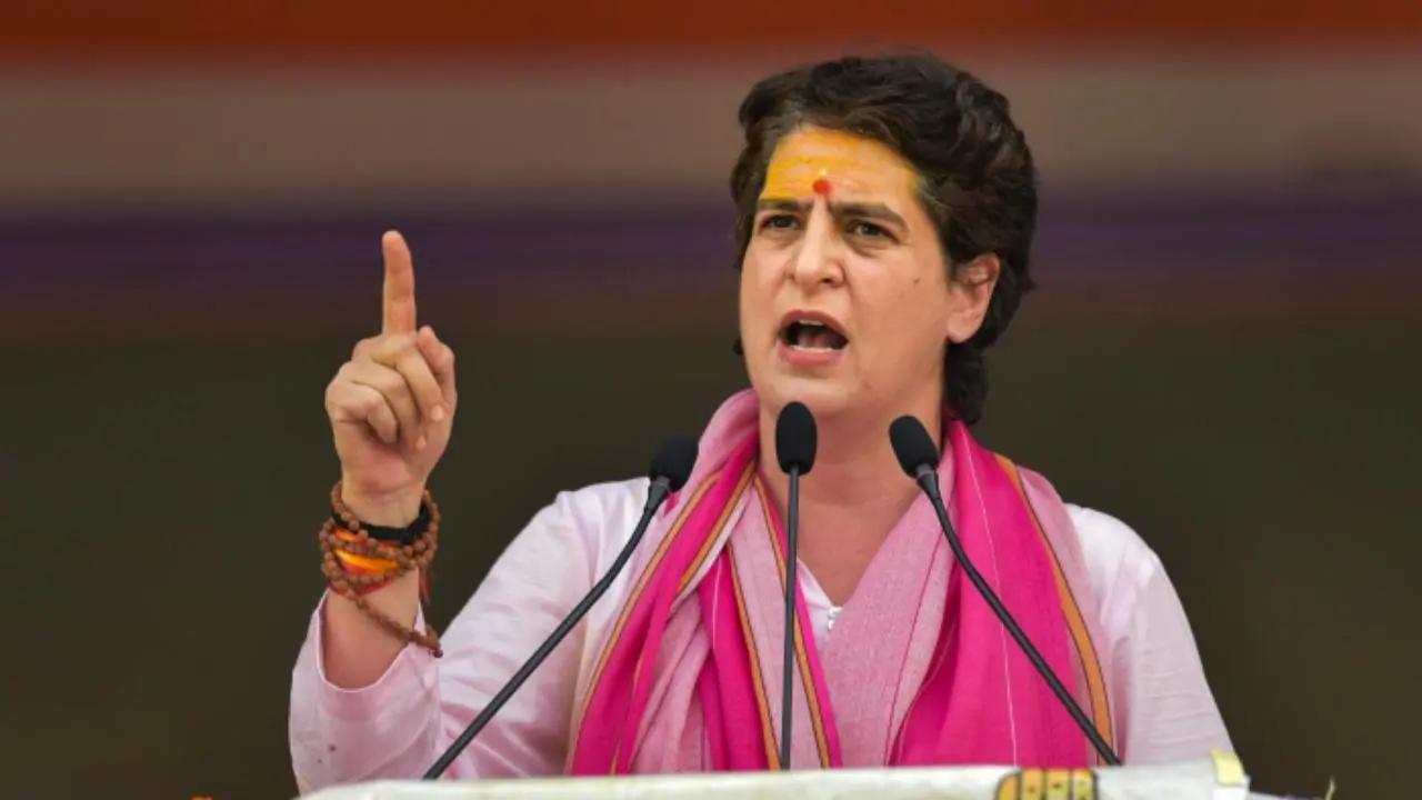 Shocked, ashamed that India abstained from voting for ceasefire in Gaza: Priyanka Gandhi